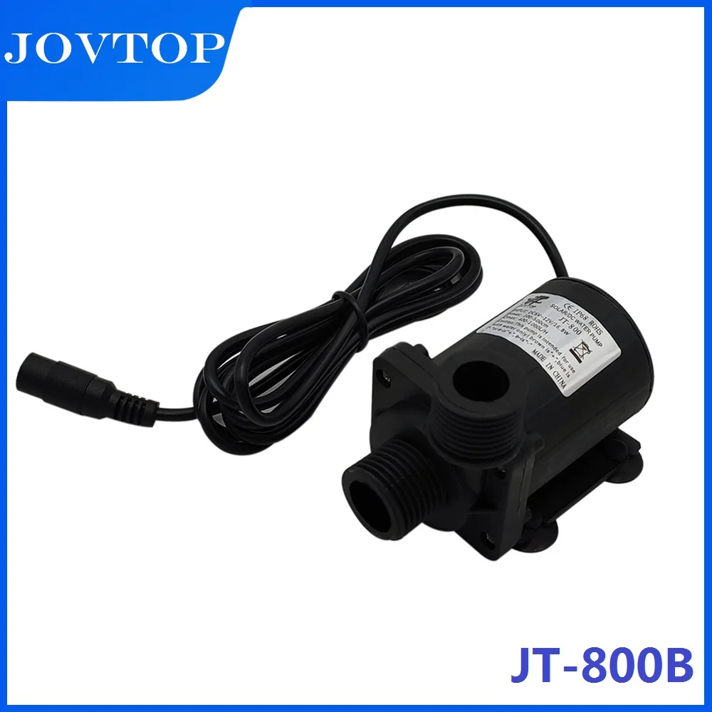 JT-800B Micro DC 12V 24V Бесщеточный Водяной насос усилитель солнечной энергии для