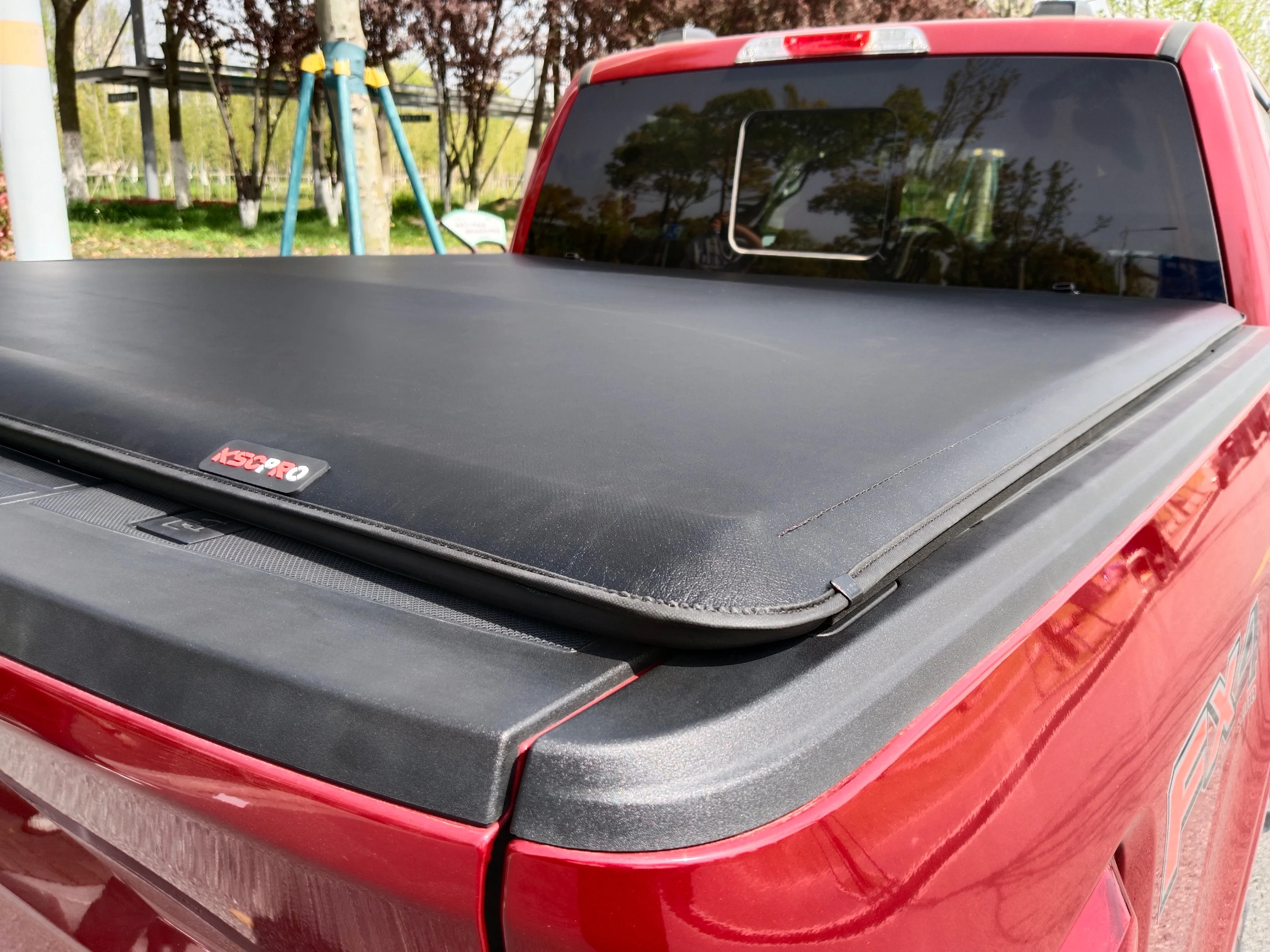 Kscpro водонепроницаемый виниловый мягкий свернутый чехол для грузовика-кровати