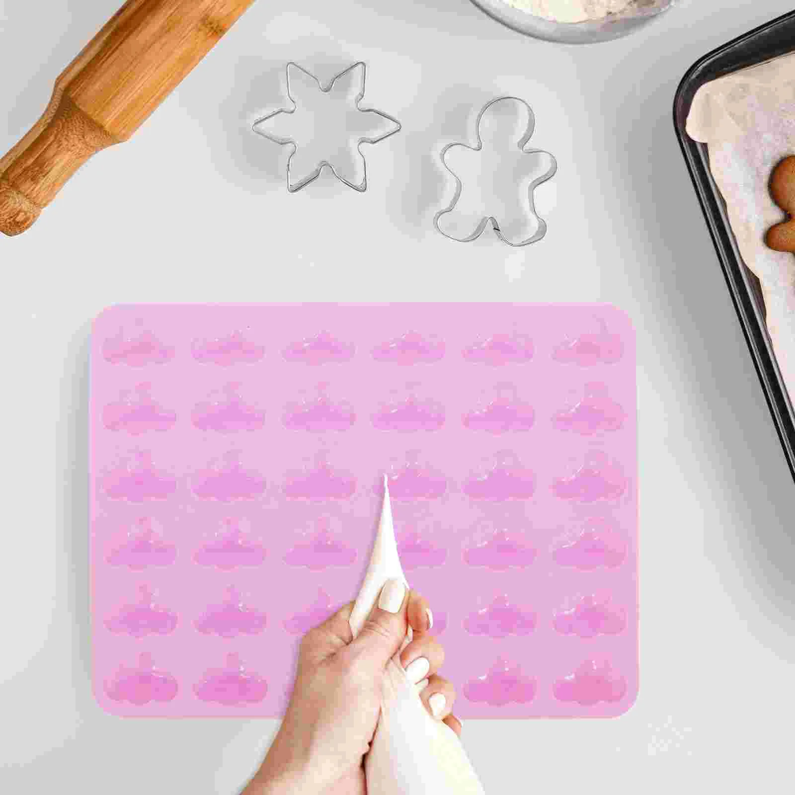 Cloud Silicone Mold for Sweets Frost Form Forms Candies Chocolate Candy Donut Gummy Round Ice Cube Mini Bars Paper Cup Gelatin