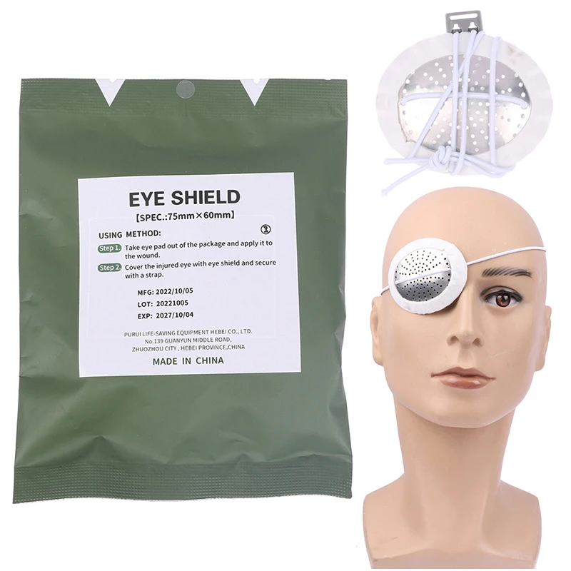 

Eyes Shield Aluminum Aloy Placed Over An Injured Or Postoperative Eye for Eye Protection Eye Surgery Covering Breathable