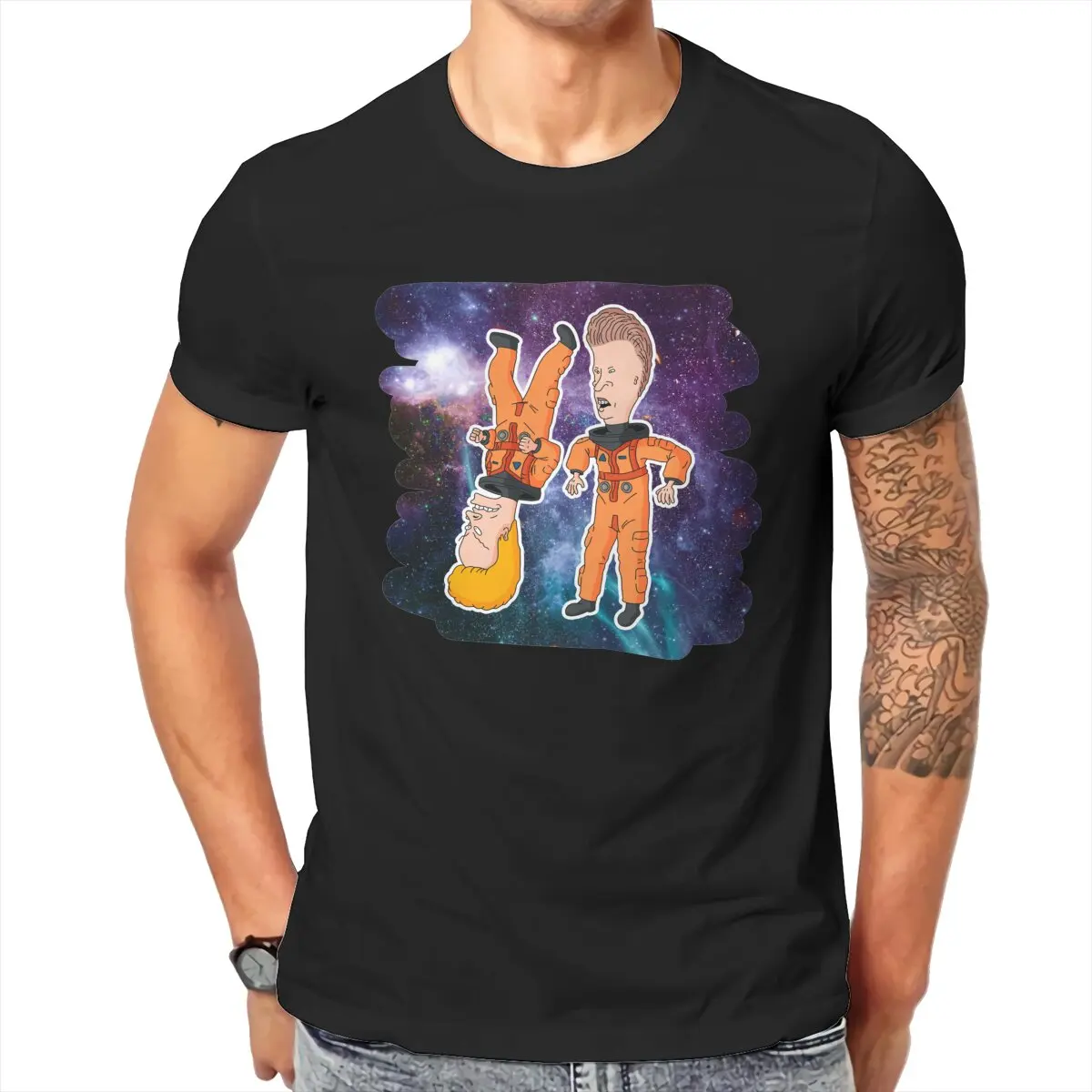 

Beavis And Butthead T-Shirts for Men Cartoon Funny Meme Cool Cotton Tees Crew Neck Short Sleeve T Shirt Birthday Gift Clothes