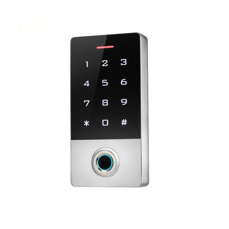 

Waterproof metal fingerprint access control machine all-in-one card swipe password lock electronic access control system