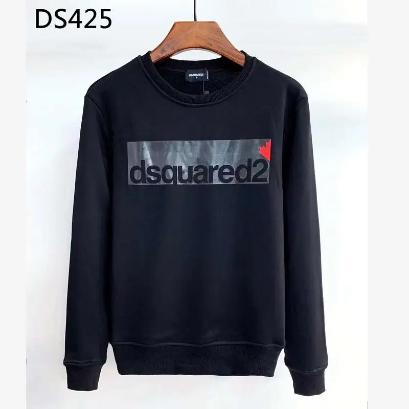 

2022 D2 Men's/Women's Round Neck Cotton Letter Printing Long Sleeve Sweater Casual Clothing DS425