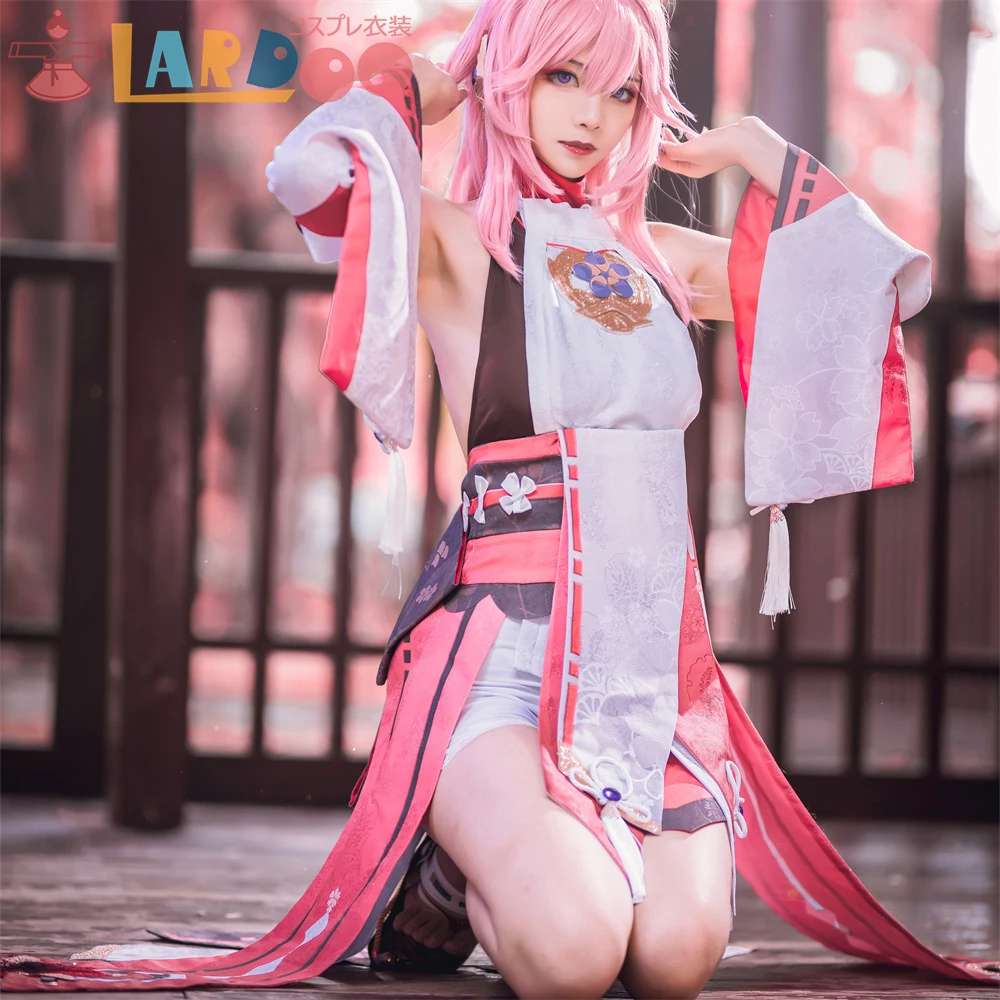 

Lardoo Game Genshin Impact Yae Miko Cosplay Costume Yae Miko Genshin Impact Yae Miko Cosplay Costumes for Girls In Stock