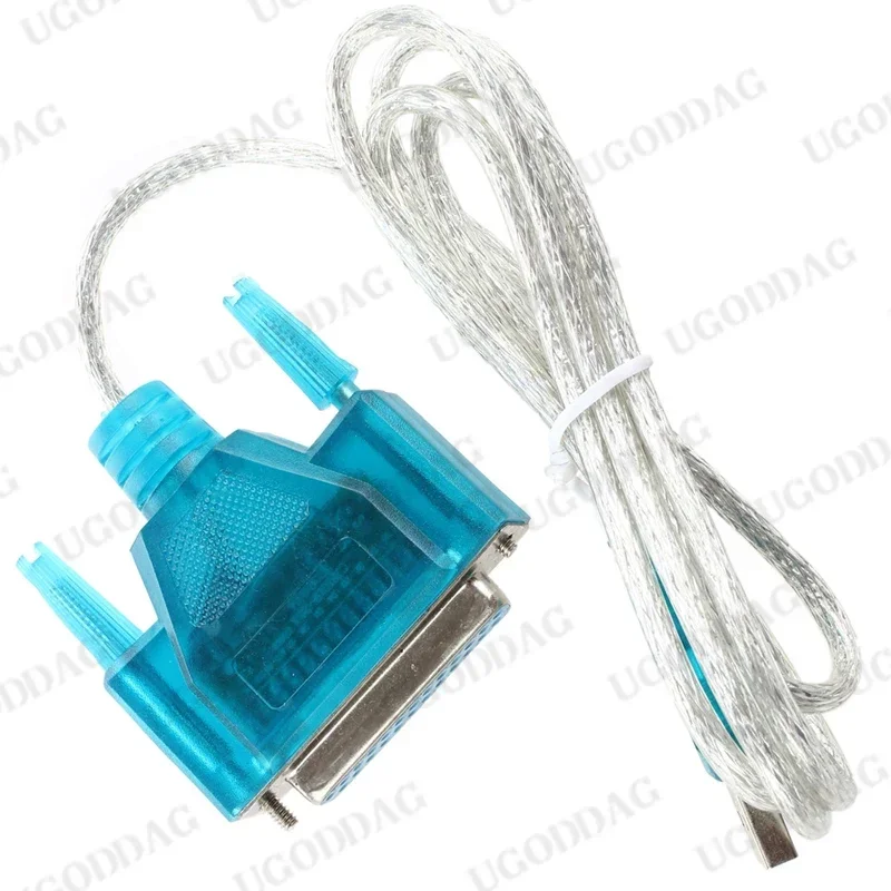 Фото USB 2.0-25-контактный кабель параллельного порта DB25 IEEE 1284 1 Мбит/с параллельный кабель-адаптер принтера для компьютера, ПК, ноутбука №5