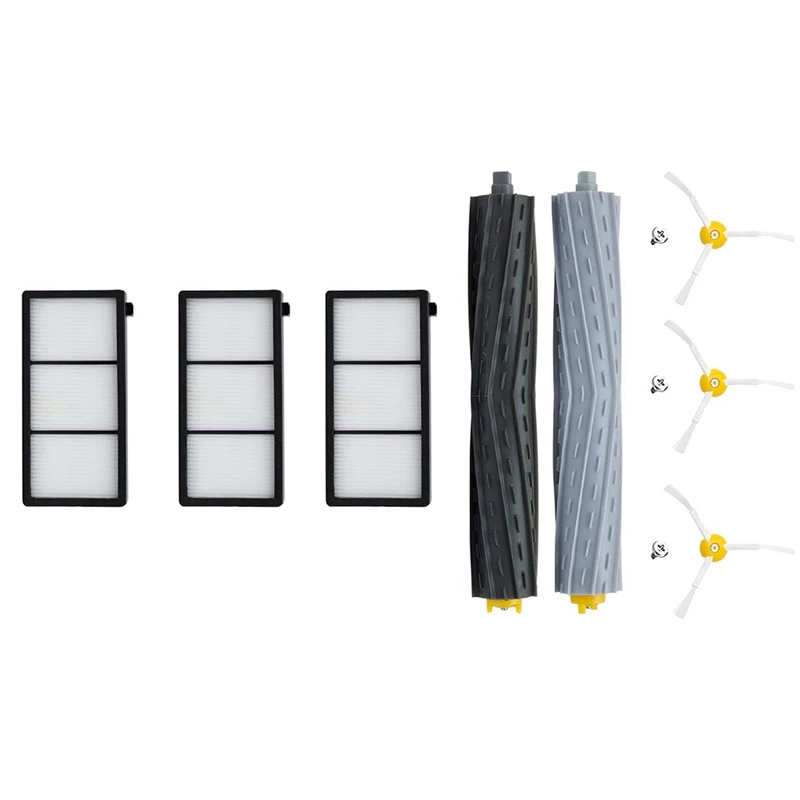 

Сменная роликовая щетка, боковые щетки, фильтр НЕРА Для Irobot Roomba 800, серии 870, 871, 880, аксессуары для пылесоса
