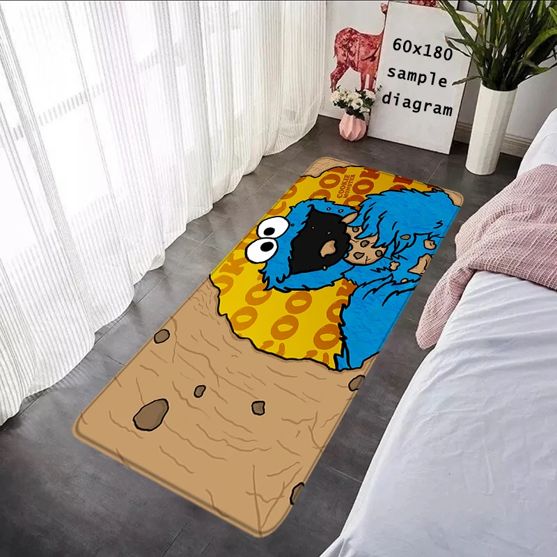 Фланелевой коврик для прихожей S-Rubber гостиной коридора аниме уличный ног ванной