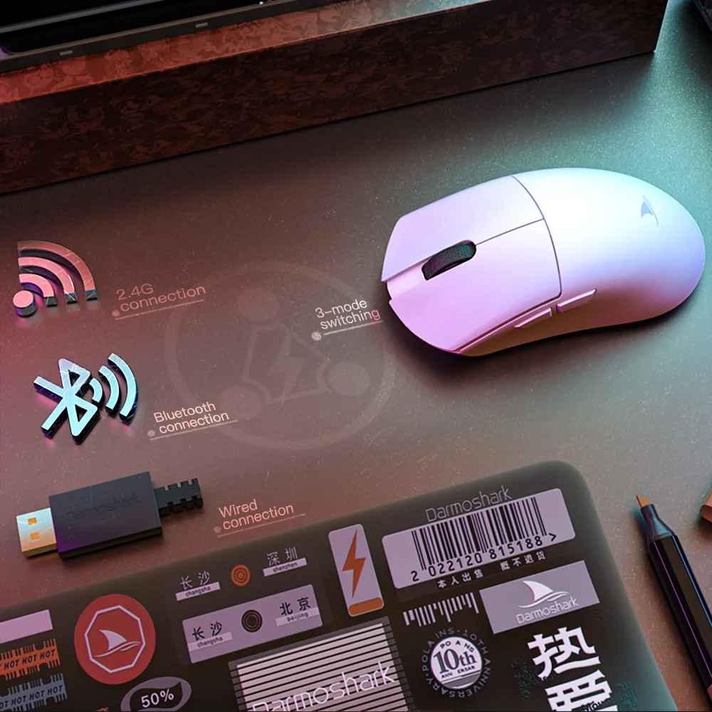 

Bluetooth-мышь компьютерная беспроводная Darmoshark M3, 26000DPI