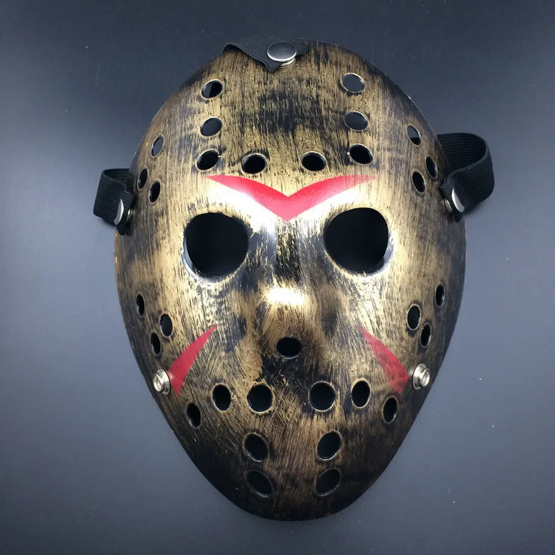 

Silver Vintage Party Masks Delicated Jason Voorhees Freddy Hockey Festival Halloween Masquerade Mask