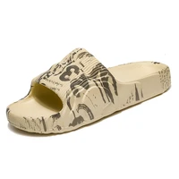 summer bringing wavy yeez slides slip on breathable water beach sandal flip flops yzy slipper for men big size 39 46 origin shoe