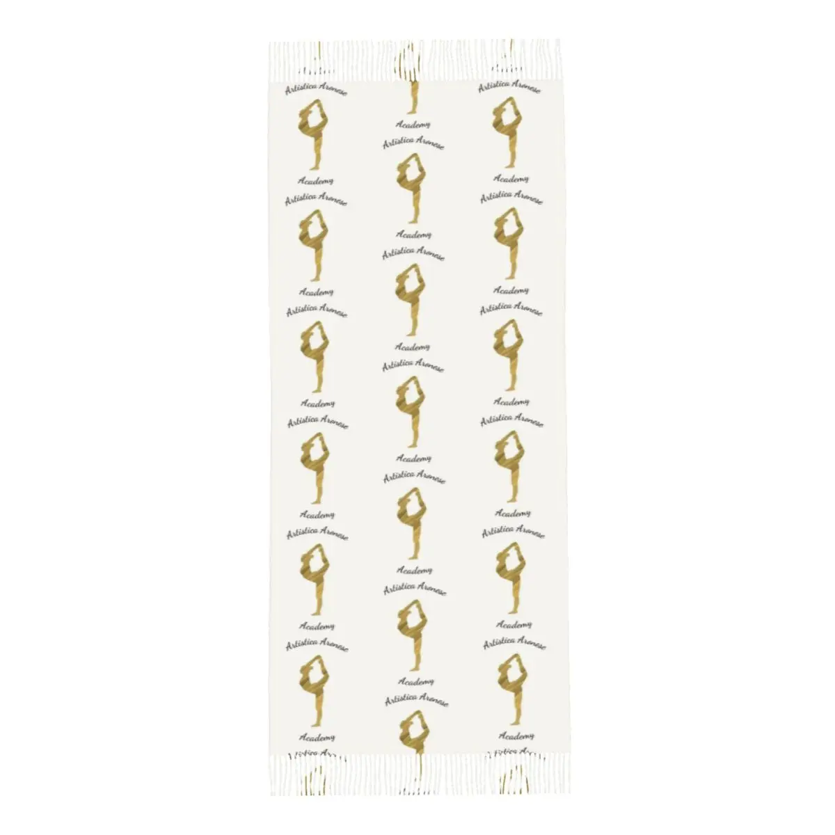 Шарф с принтом для художественной гимнастики шарфы кисточками женские мягкие