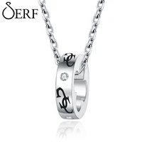 jerf 925 sterling silver necklace four leaf clover pendant necklaces women luxury male chokers jewelry chains accessories gifts