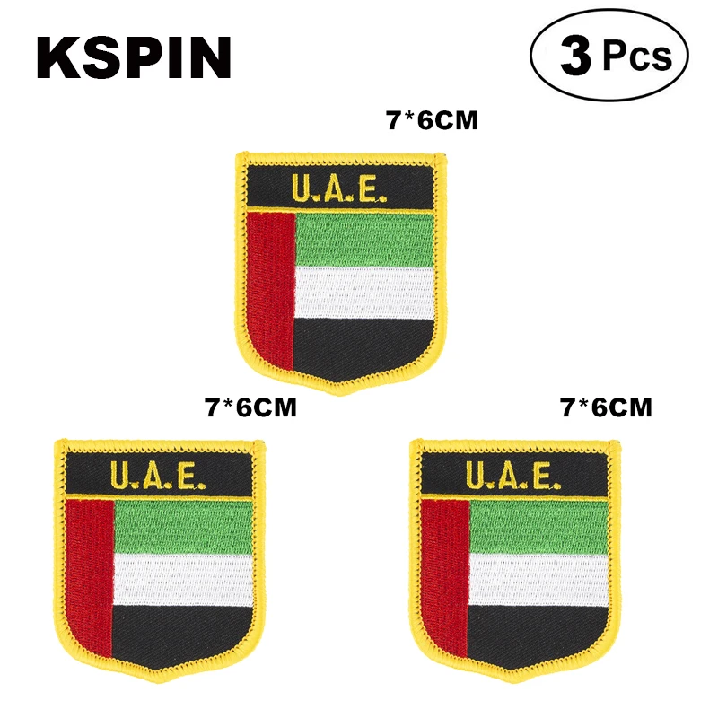 Bahrain Shiled Shape flag patches national flag patches for Cothing DIY Decoration images - 6