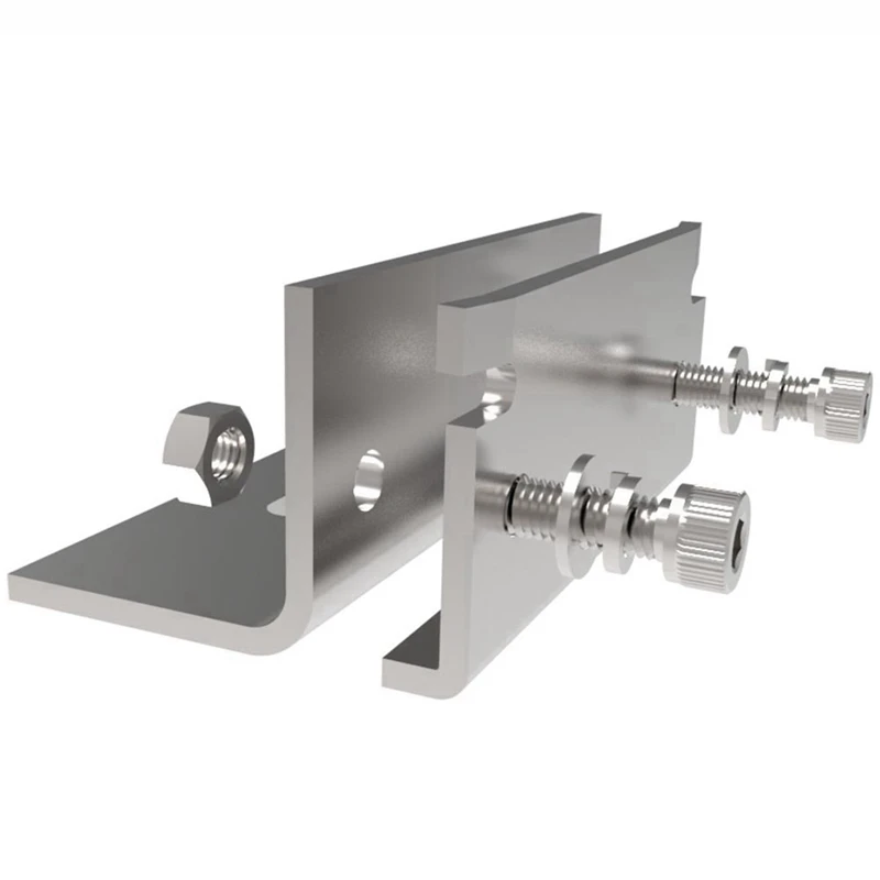 1 Набор вертикальных кровельных крючков на солнечную батарею