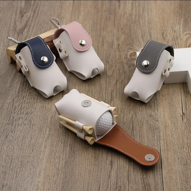 Сумка для гольфа с карманом мяча поясная сумка парка клуба мужской чехол