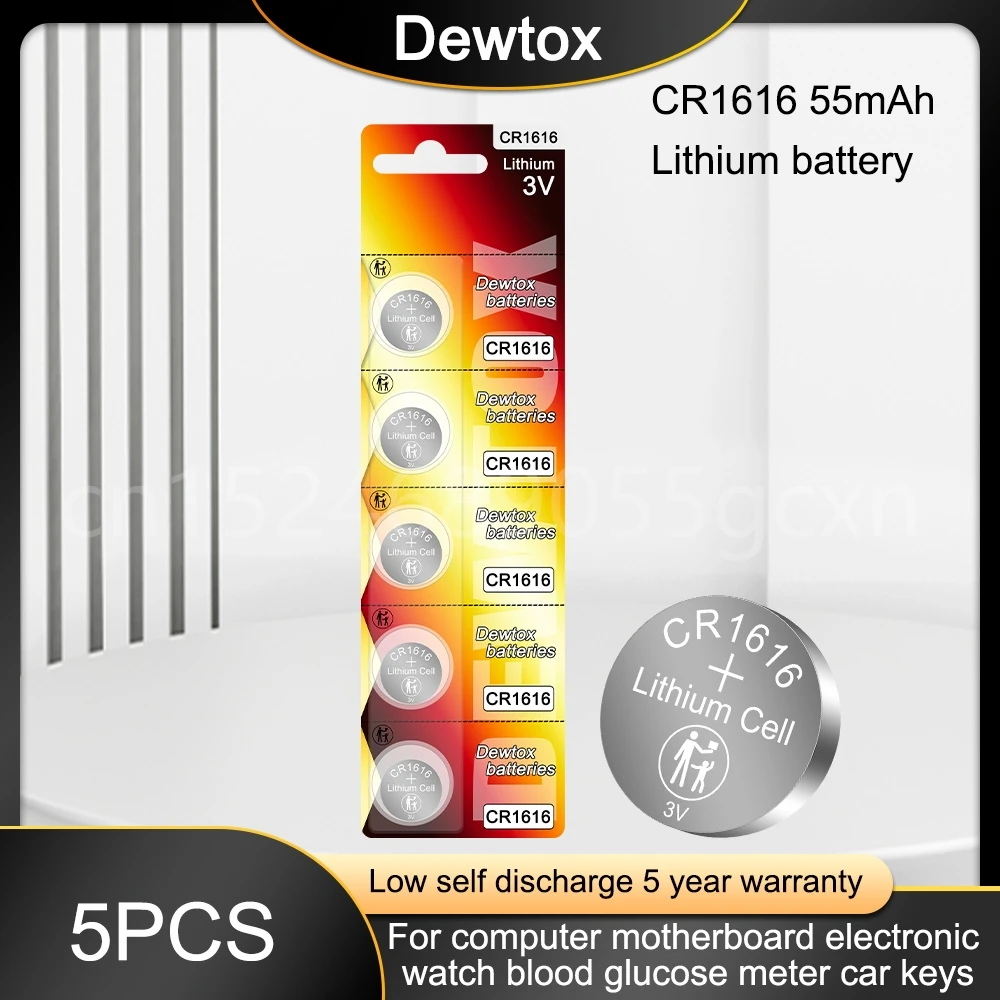5 шт. CR1616 CR 1616 DL1616 ECR1616 BR1616 1616 литиевая батарея для часов пульт дистанционного управления калькуляторы кнопочные элементы