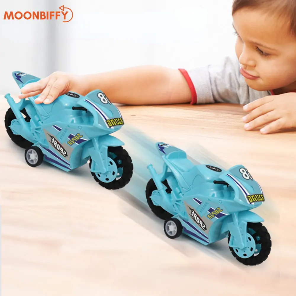 

1Pcs Kids Toy Car Pull Back Motorcycle Large Simulation Motorbike Model Inertia Diecasts Vehicle Boy Toys for Children Gift