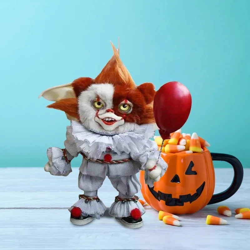 15см Рождественский смола Mogwai кукла Фигурки Игрушки Милые Гремлины Модель Ужас Куклы для Домашнего Настольного Окна Магазин Орнамент.