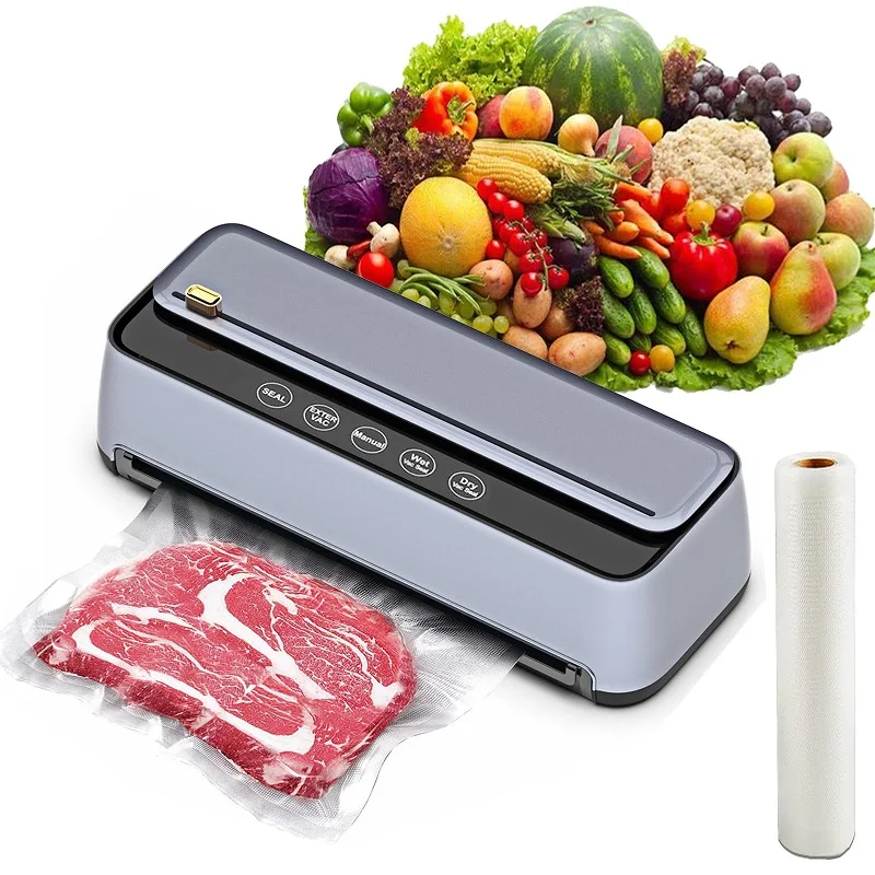 Вакуумный упаковщик 2 насоса 85 кПа полностью 8-в-1 автоматический пищевых