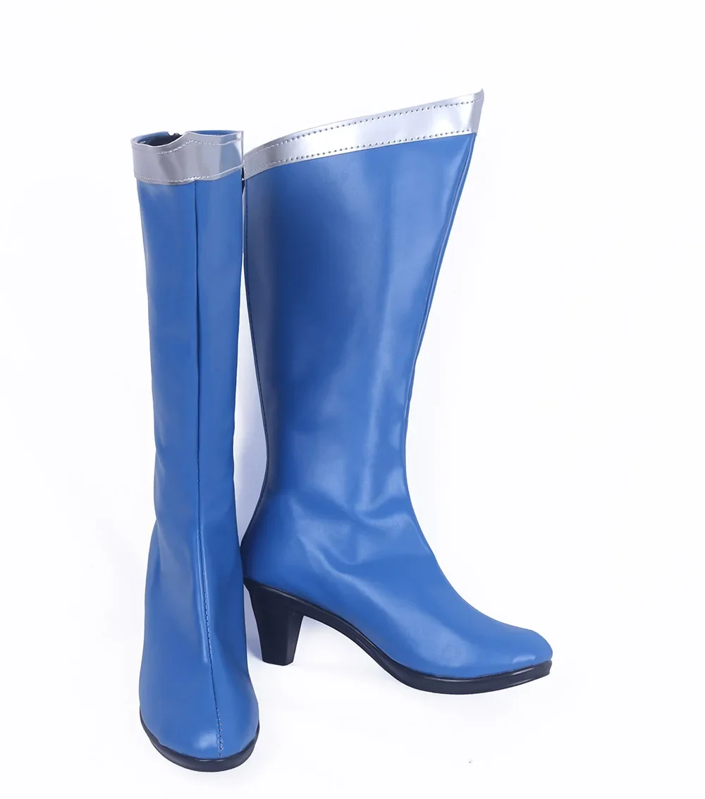 Сапоги для косплея Mizuno Ami синие туфли на заказ любой размер унисекс