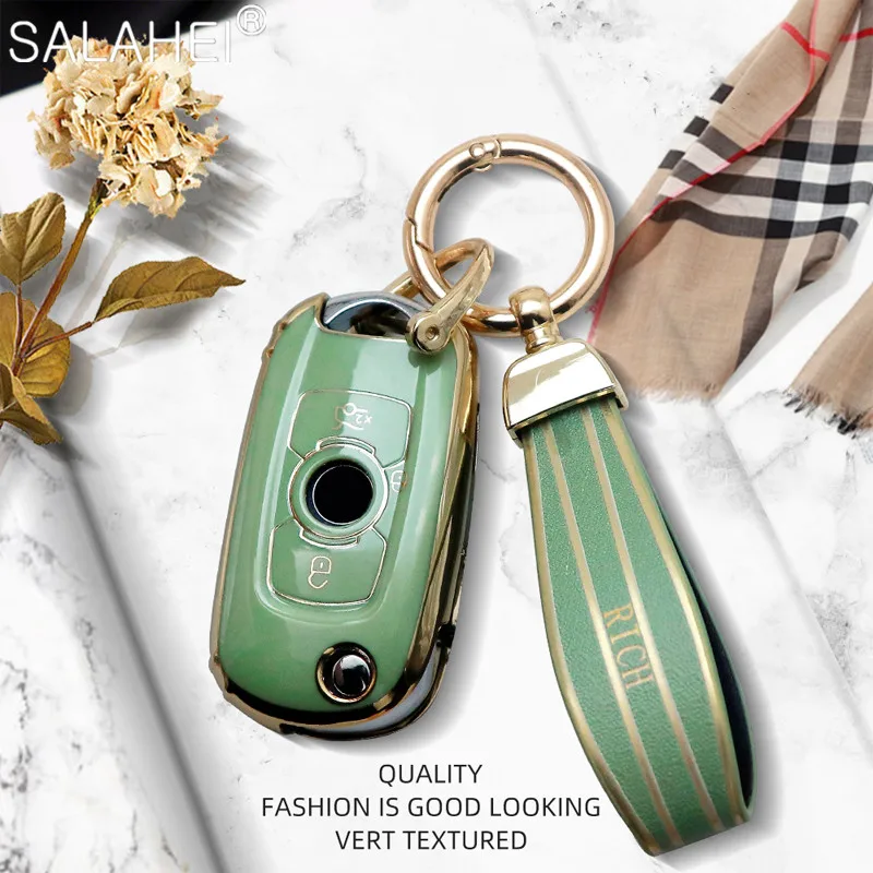 

Fashion TPU Car Key Case Cover Shell Plating Phnom Penh For Buick VERANO ENCORE GX GL6 2019 2020 2018 Auto Interior Accessories