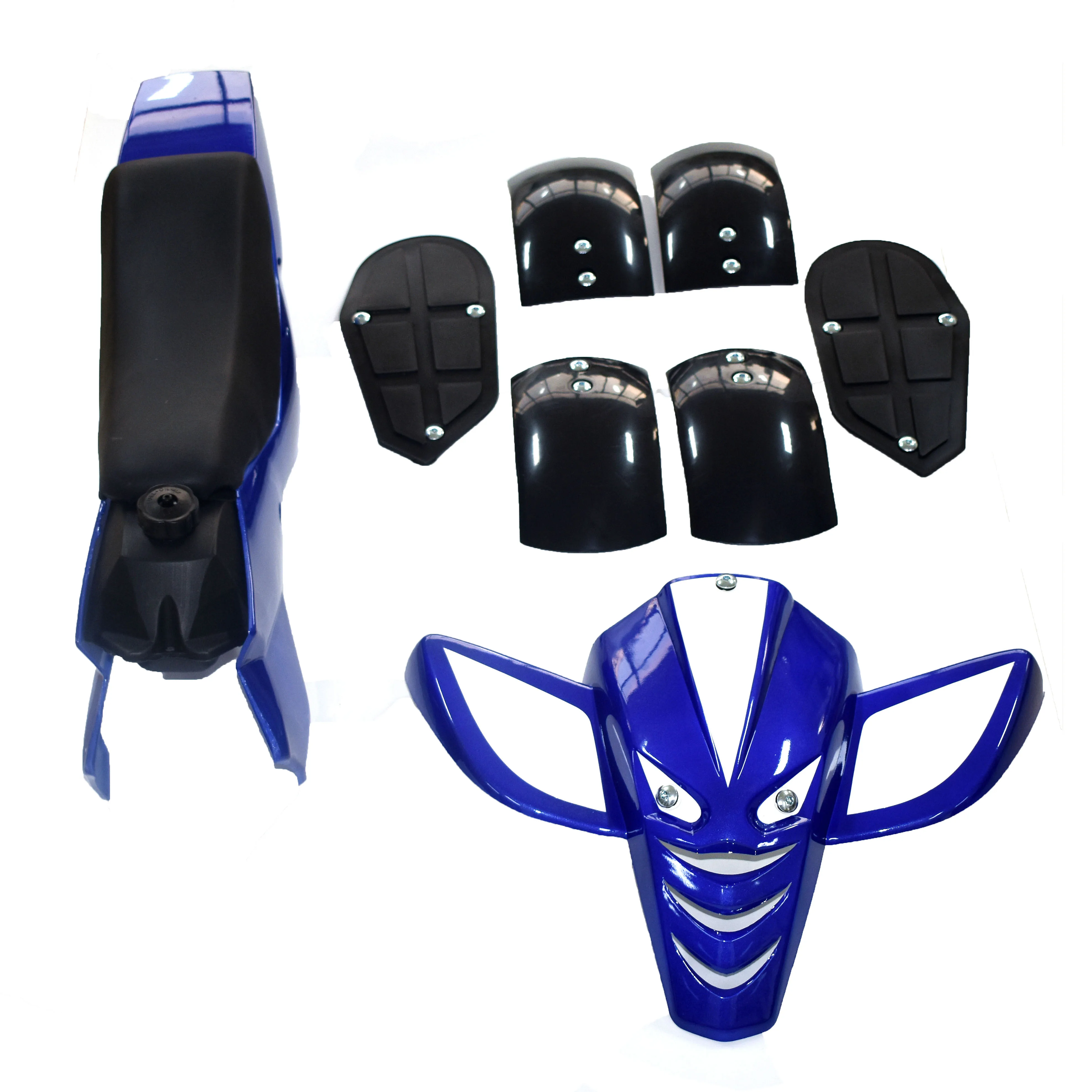 

Пластиковый чехол для мини-квадроцикла, полный комплект обтекателей для крыльев с сиденьем для топливного бака, для 47CC 49CC детских квадроциклов, мини-квадроциклов, детских колесных колес 4x4