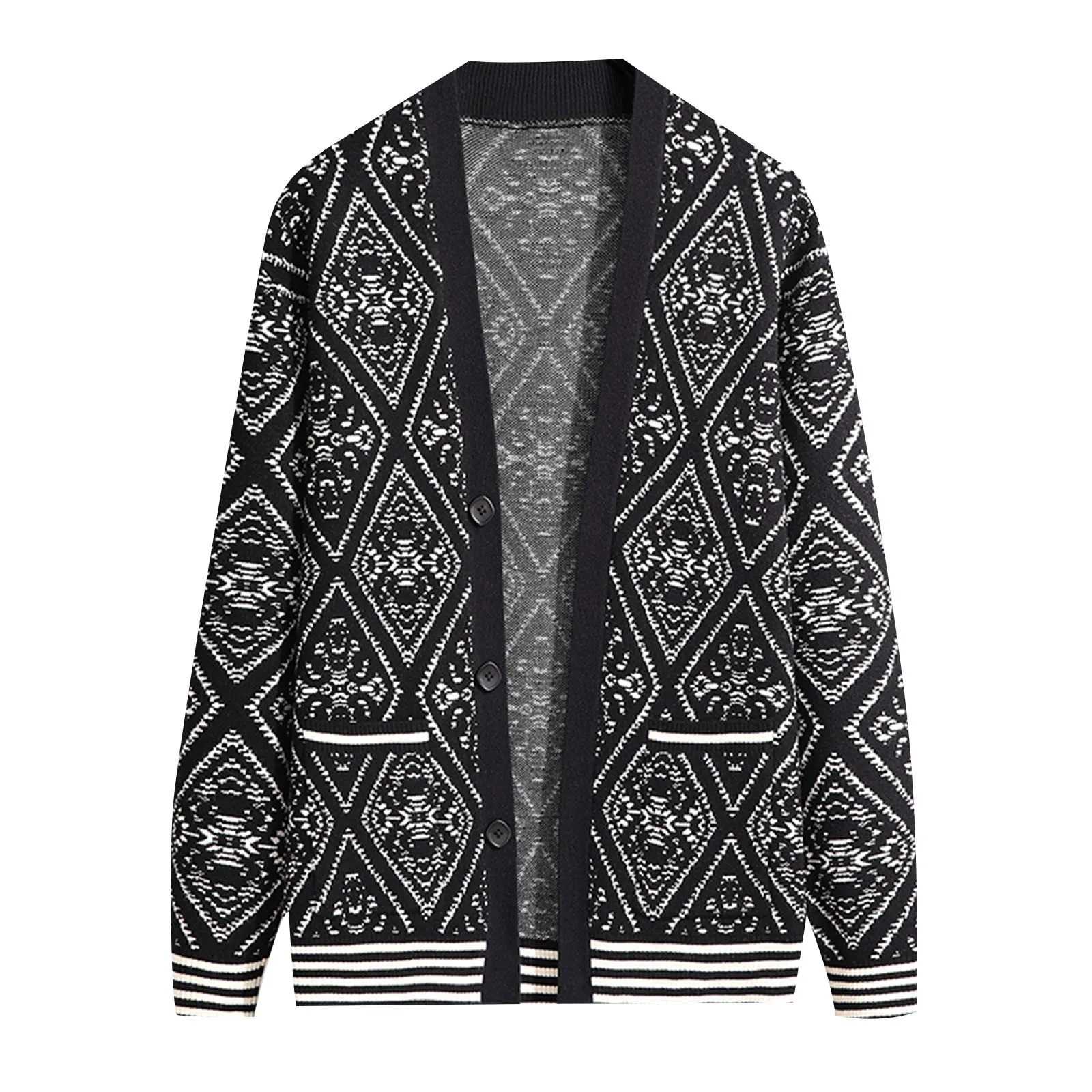 

Mens Autumn Leisure Fasten Pocket Thin Jacket Blouse Coat Cardigan Top Cardigans Mens