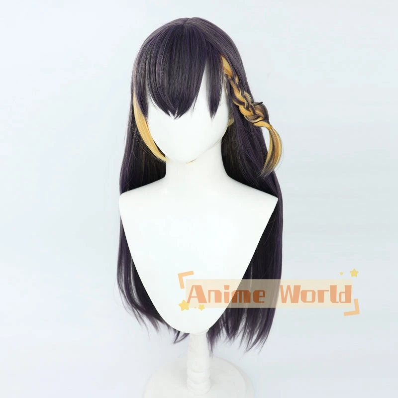 Виртуальный YouTuber Nijisanji OBSYDIA Petra Gurin боевой идол длинный парик косплей на Хэллоуин