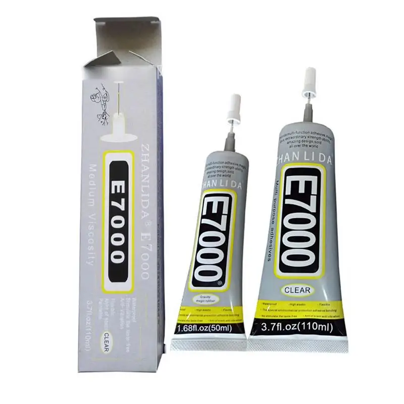 

110ml 50ml Multipurpose DIY Glue E7000 Adhesive Repair Frame Display Mobile Phone Screen Electronic Component For Jewelry Toys