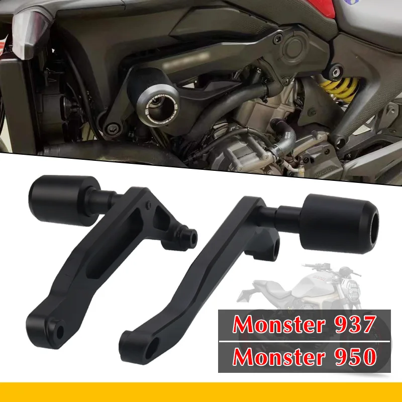 Для DUCATI MONSTER 950 937 Monster 2021 мотоцикла CNC с защитой от падения слайдер фотозащита -