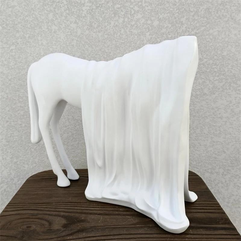 Современное абстрактное искусство Статуя лошади Смола Импрессионизм Зарядное