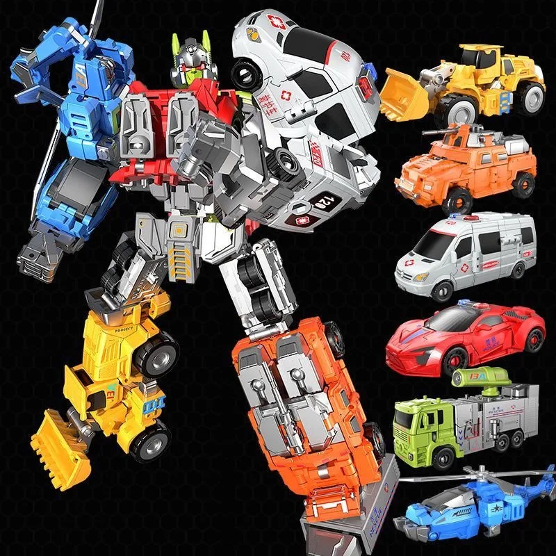 Фото Фигурки героев мультфильма «Defensor Bruticus девастатор», 6 в 1 №4