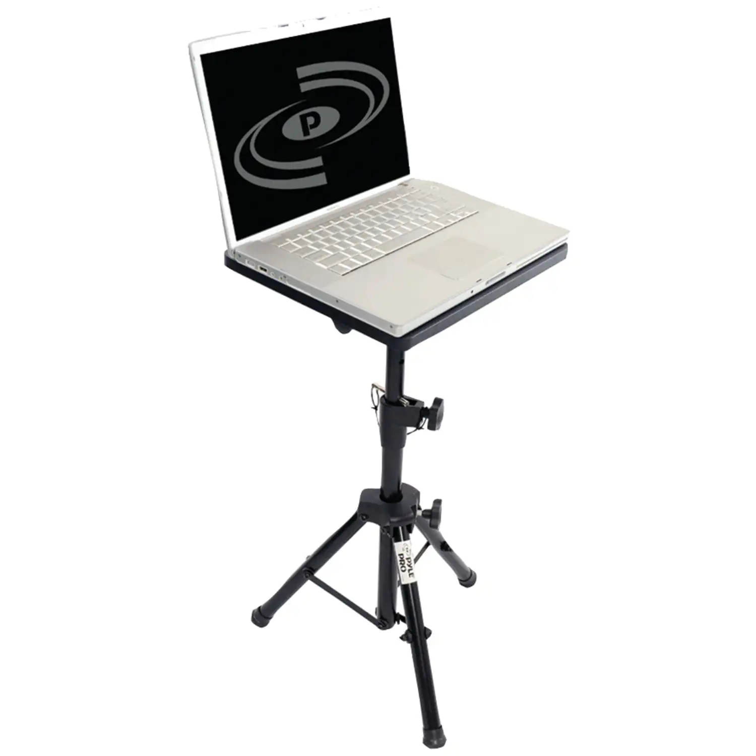 

PLPTS2 Pro Adjustable Tripod DJ Laptop Tray Stand Notebook Computer