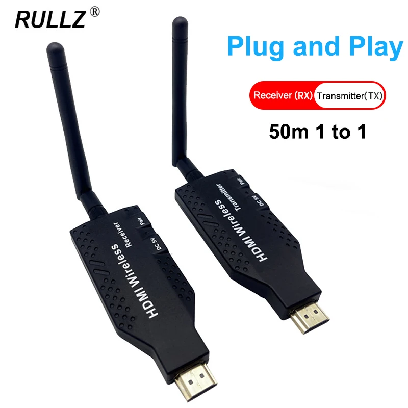 

Мини-удлинитель HDMI беспроводной, HD 1080P, 50 м