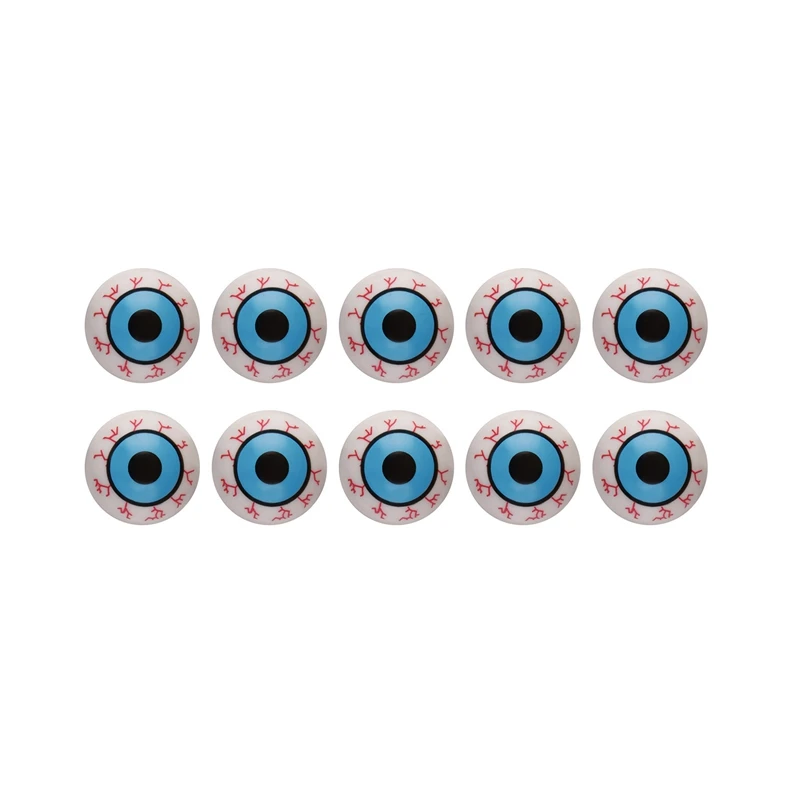 Tire Valve Stem Cover With Eyeball Shape Universal (10 Pieces) Car Mouth Caps For Car/Bicycle/Motorcycle Wheels