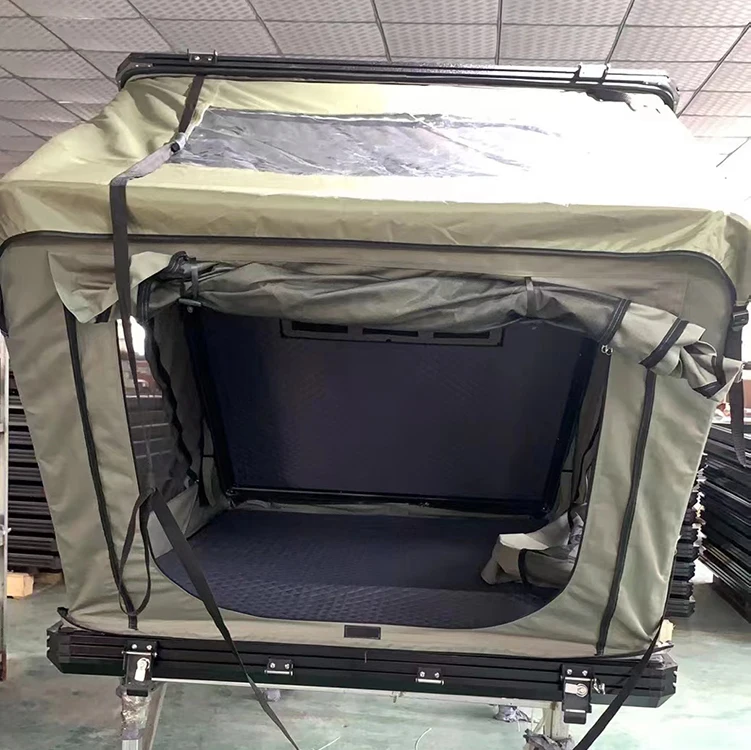 

2022 новый стиль SUV алюминиевый сплав треугольная крыша верхняя палатка на 3-4 человек