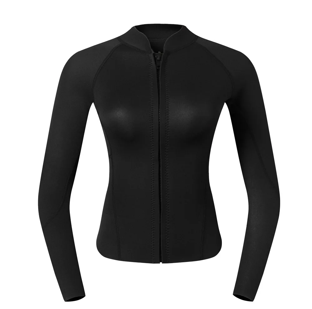 Neoprene snorkeling wet suits jackets for woman