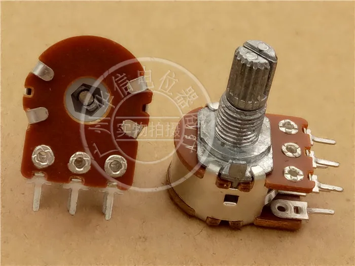 

148 Type Double Potentiometer A5K Handle Length 15mm