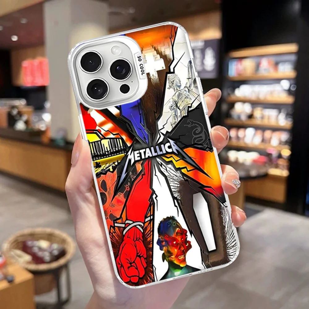 Чехол для телефона Heavy Metal Rock Band M-Megadeths iPhone 16 15 14 13 12 11 Pro Max X XR XSMAX матовая