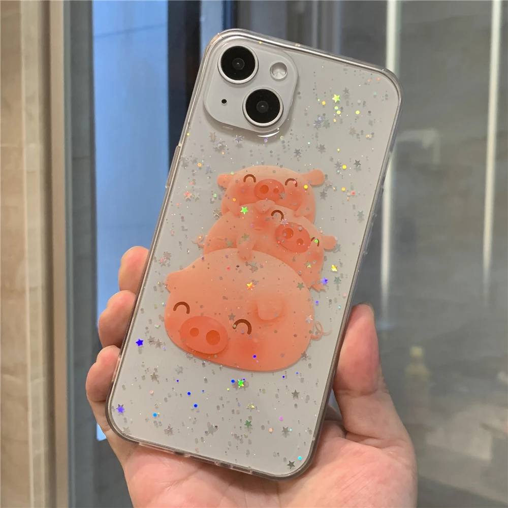 Милый мультяшный чехол с маленькой свиньей для Huawei Mate 10 20 20X 30 40 Lite Pro Y7A Y7P Y8P Y8S