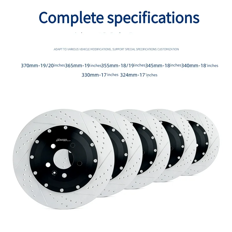 Фото Для Honda Civic, Accord, CRIDER, Odyssey: задние усиленные тормозные диски Rotora SL6, 325, 330, 345, 355, 370, 380 мм №2