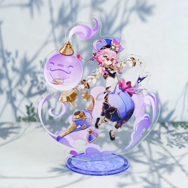 

Genshin Impact Gift Toy Figures Acrylic Stand Dori Anime Model Action Figure Ornament Accessories Models Ganyu Hu Tao Yae Miko