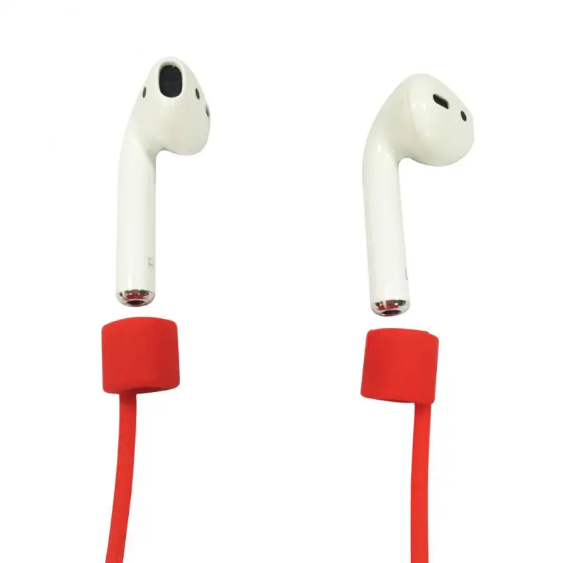 Anti-Lost Silicone Earphone Rope Holder Cable for Airpods TWS Wireless Headphone Neck Strap Cord String Accessories