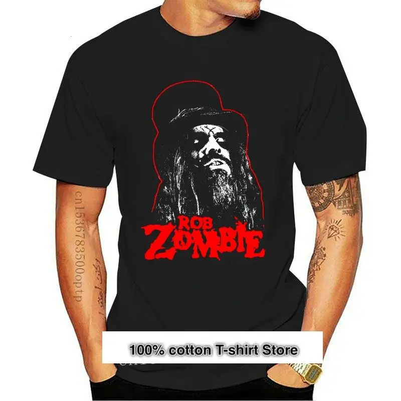 

New Rob Zombie - T Shirt Basic Tops