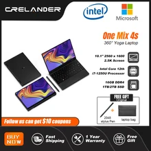 One Netbook One Mix 4S Yoga Laptop 10 Inch Touch Screen 16GB RAM Intel Core i3 i7 CPU Windows 11 PC Portable Notebook Computer