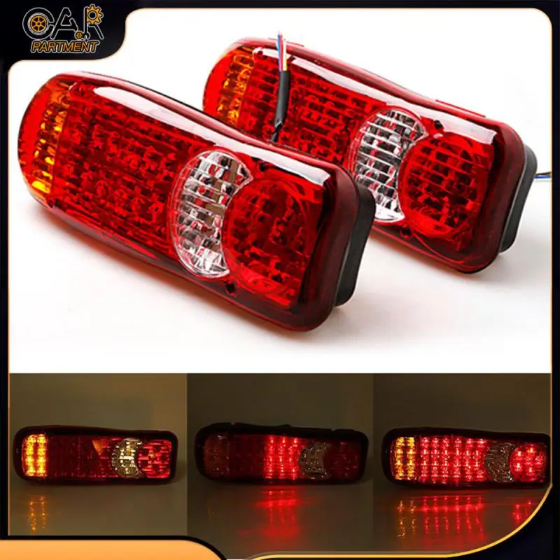 

46-дюймовый задний индикатор для грузовика, прицепа, автофургона, стоп-сигнал, фонарь, 12 В, водонепроницаемая прямоугольная Замена