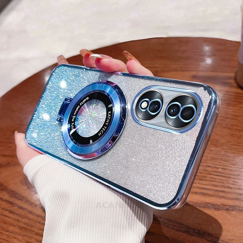 Honor90 Силиконовый чехол с блестящим покрытием для Huawei Honor 90 70 50 200 Pro Lite 100 90pro Honor70 70pro