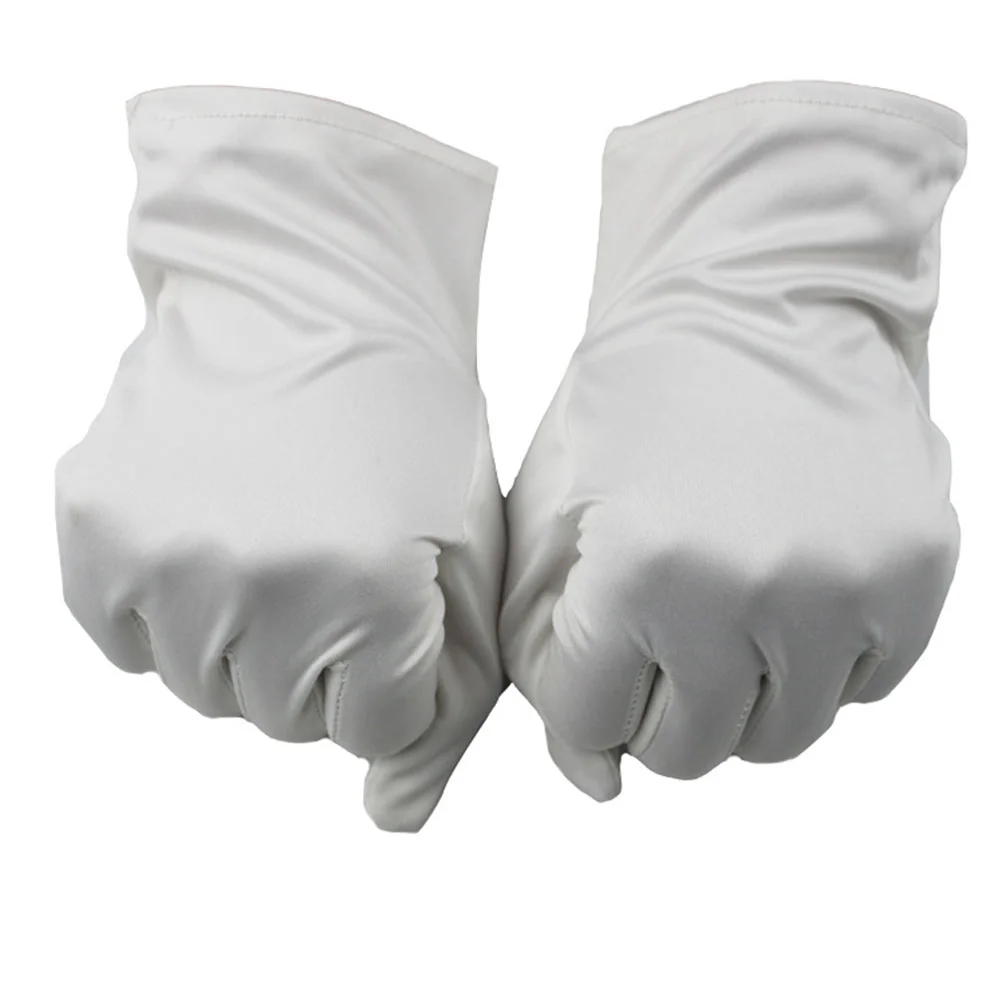 

5 Pair of Gloves -free Cloth Polyester Ultrafine Fiber Cover for Lab