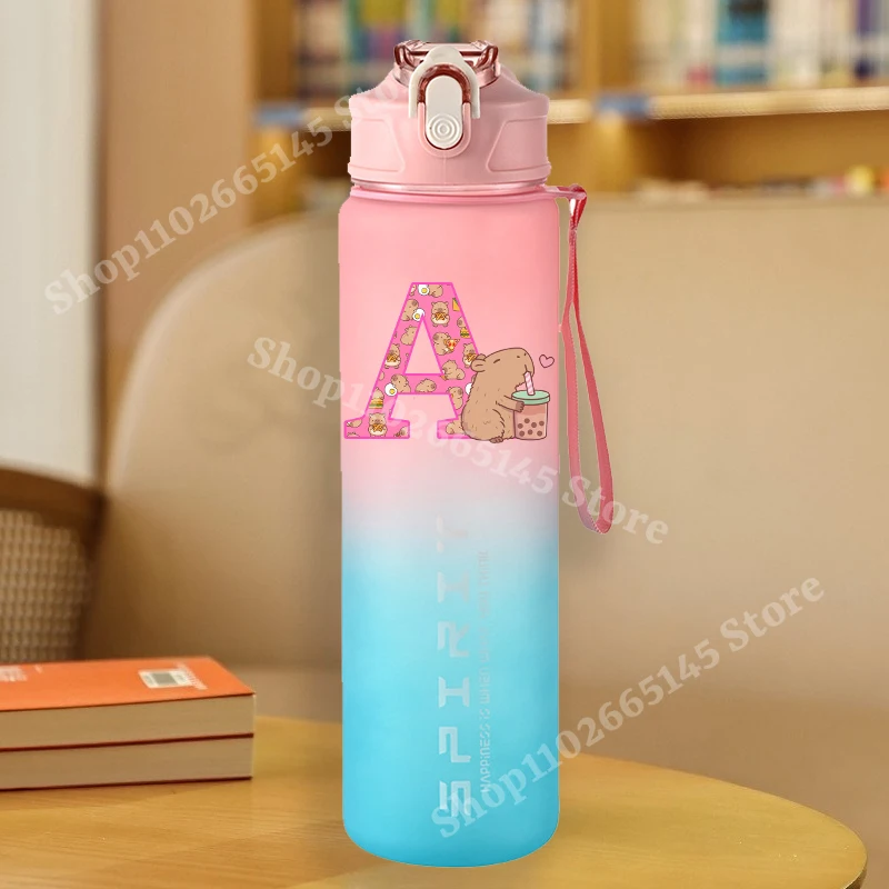 

Бутылка для воды MINISO с капибарой 750 мл