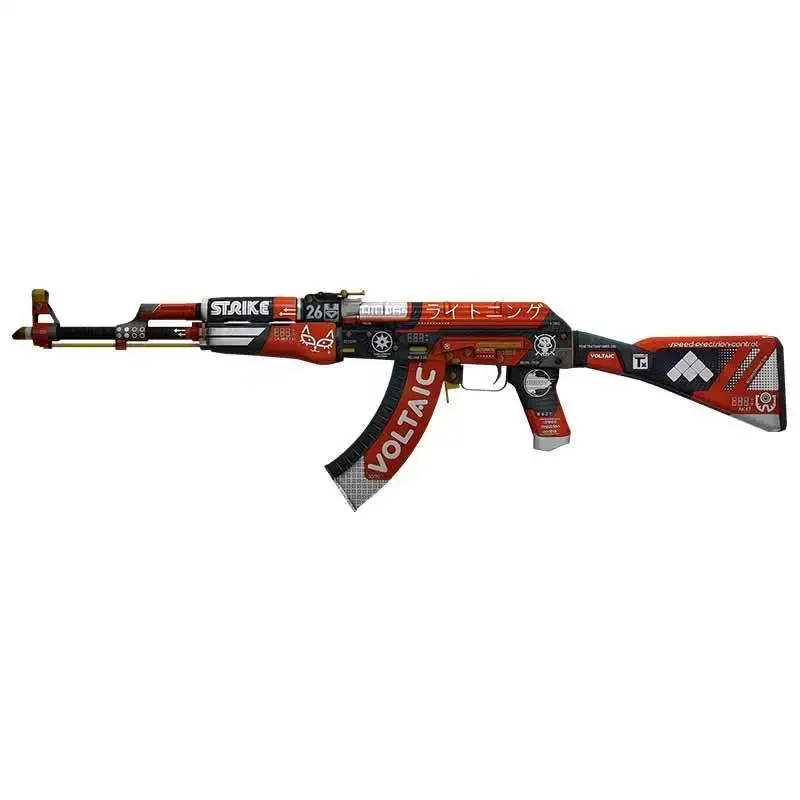 Фото Автомобильная наклейка для кожи Csgo AK47, чехол для царапин, внедорожный холодильник, модная анимация, мотоциклетный бампер, автомобильная наклейка 17 см х 7 см, ПВХ №5